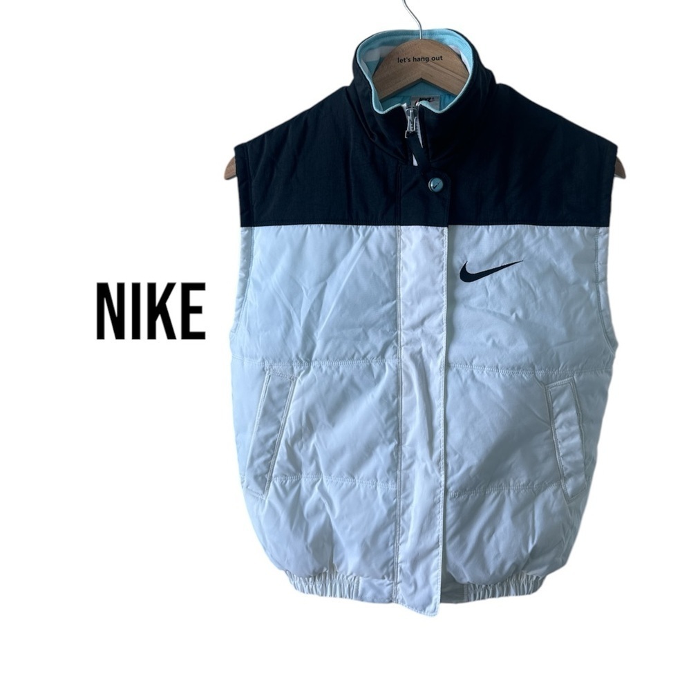 NIKE Puffer Vest | White/Black | Fall/Spring | Women’s Small | Like New